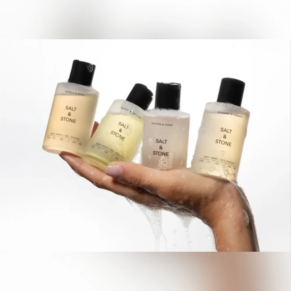 Salt & Stone Neroli & Basil Body Wash - Mini - Picture 5 of 5